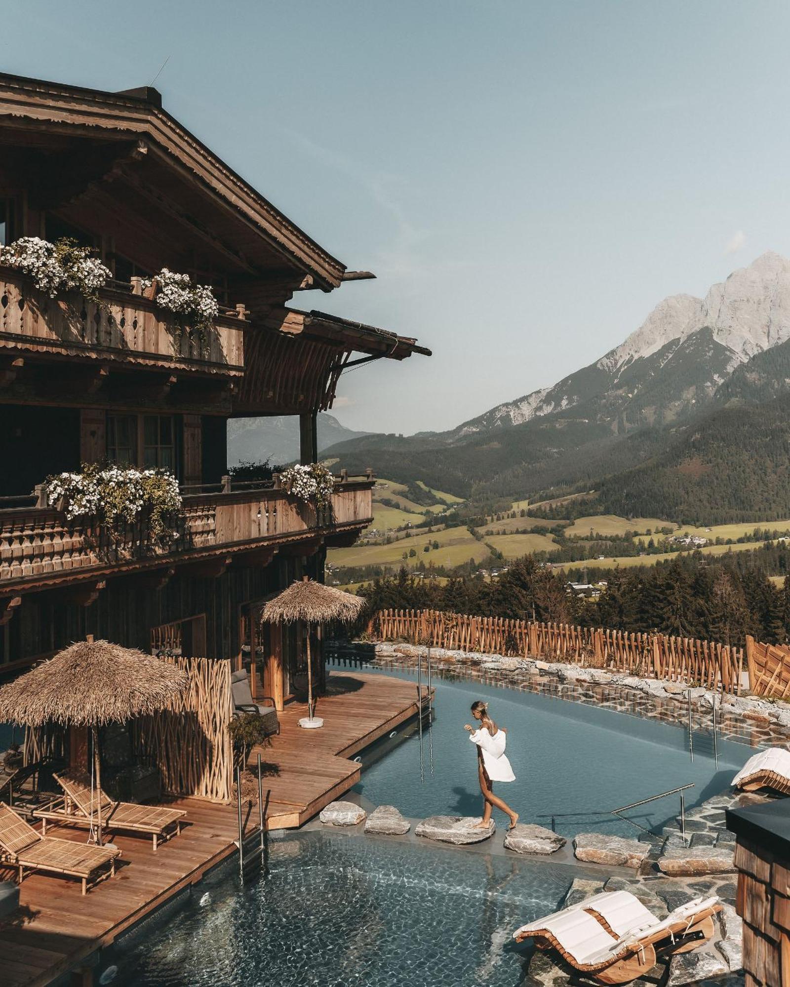 Jufenalm Boho Hotel & Restaurant Мария Алм ам Щайнернен Мер Екстериор снимка